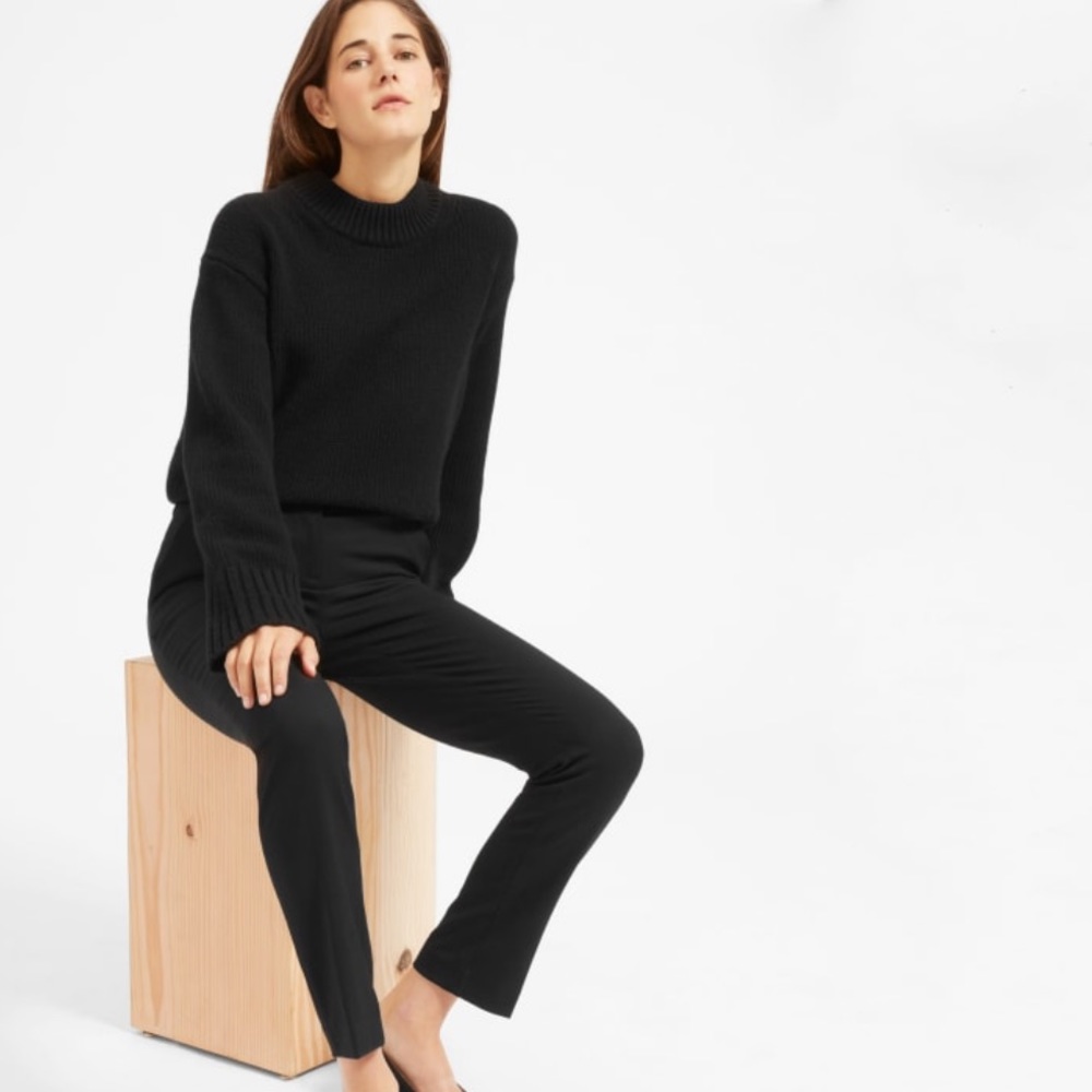 Everlane slim wool pant